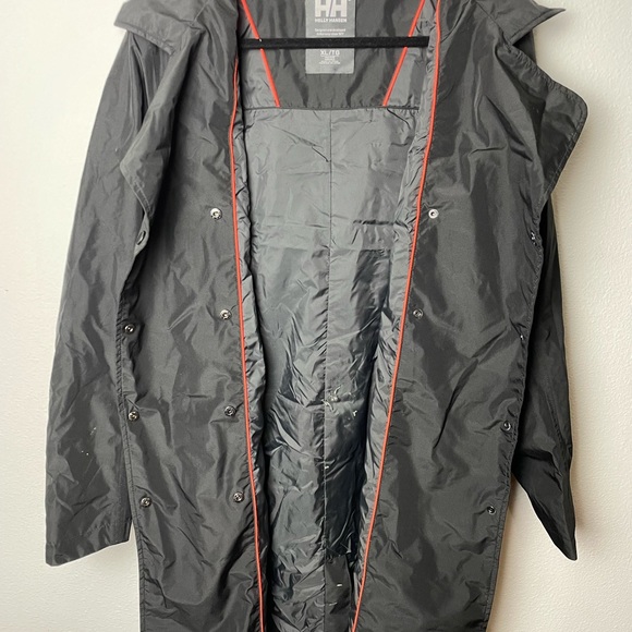 Helly Hansen Gray Charcoal Black Button Up Snap Up Jacket Women’s XL - Picture 2 of 6